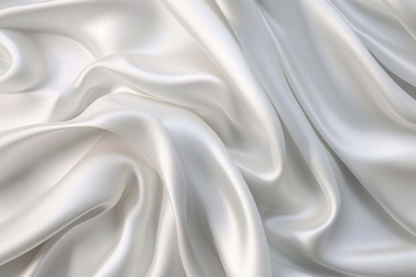 White Silk Background